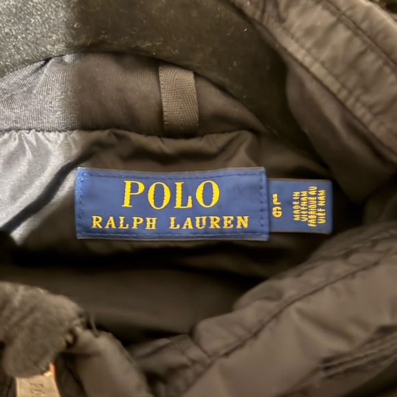 Polo Ralph Lauren Black Jacket Size Large - Picture 2 of 3